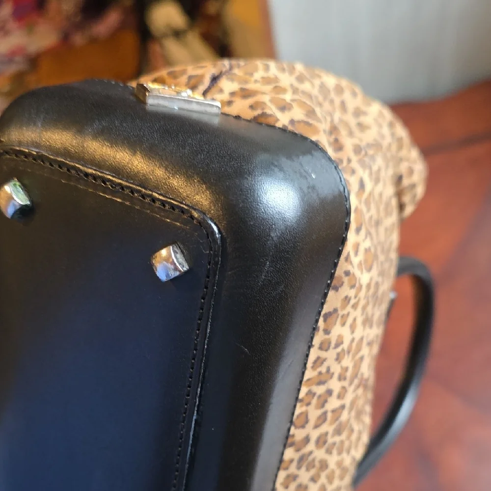 Bottega Veneta Vintage Leopard Print
